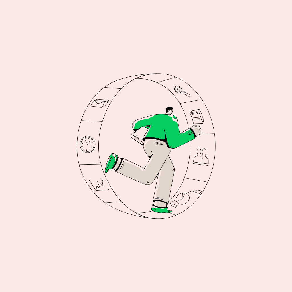 Illustration for Currículo de analista de dados: exemplo, competências e portefólio