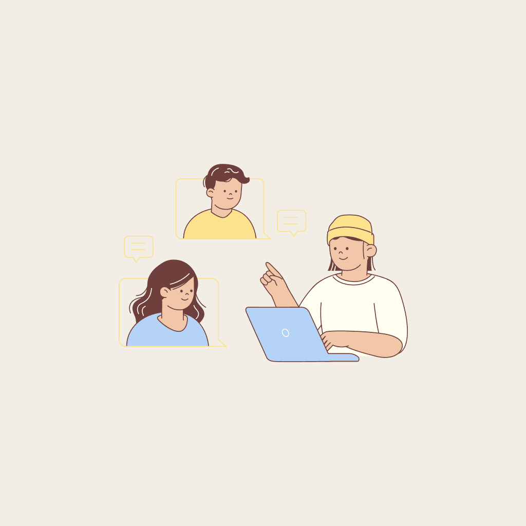 Illustration for CV til receptionist: eksempel, opbygning og værtskab