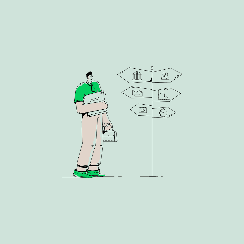 Illustration for CV voor vrachtwagenchauffeur: voorbeeld, opbouw en welke papieren bovenaan horen