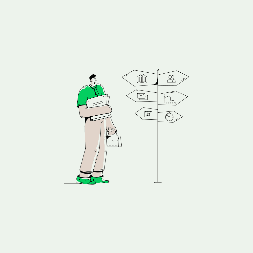 Illustration for Lebenslauf als Gärtner: Fachrichtung, Gewerke und Scheine richtig angeben