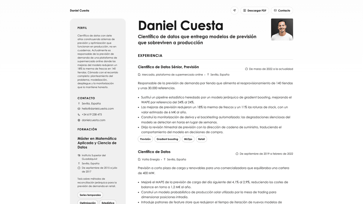 Aurum online resume example