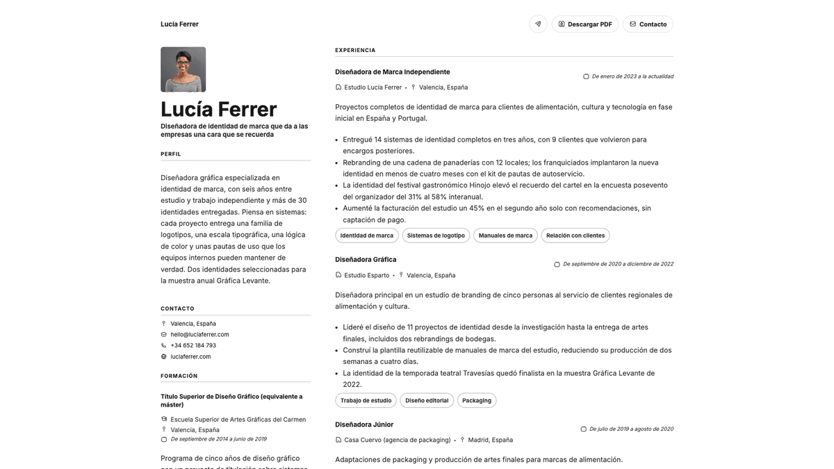 Sage online resume example