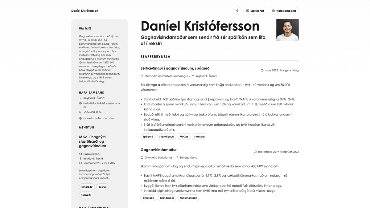 Aurum online resume example