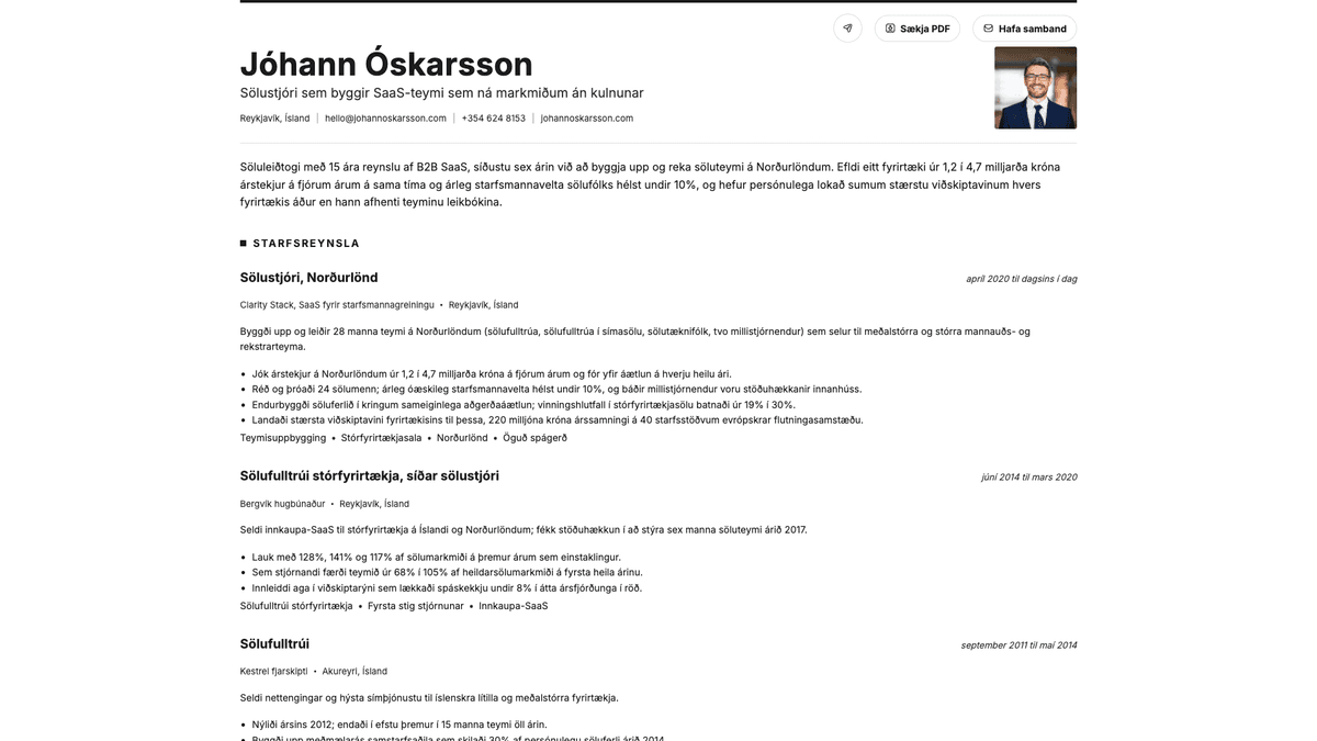 Graphite online resume example