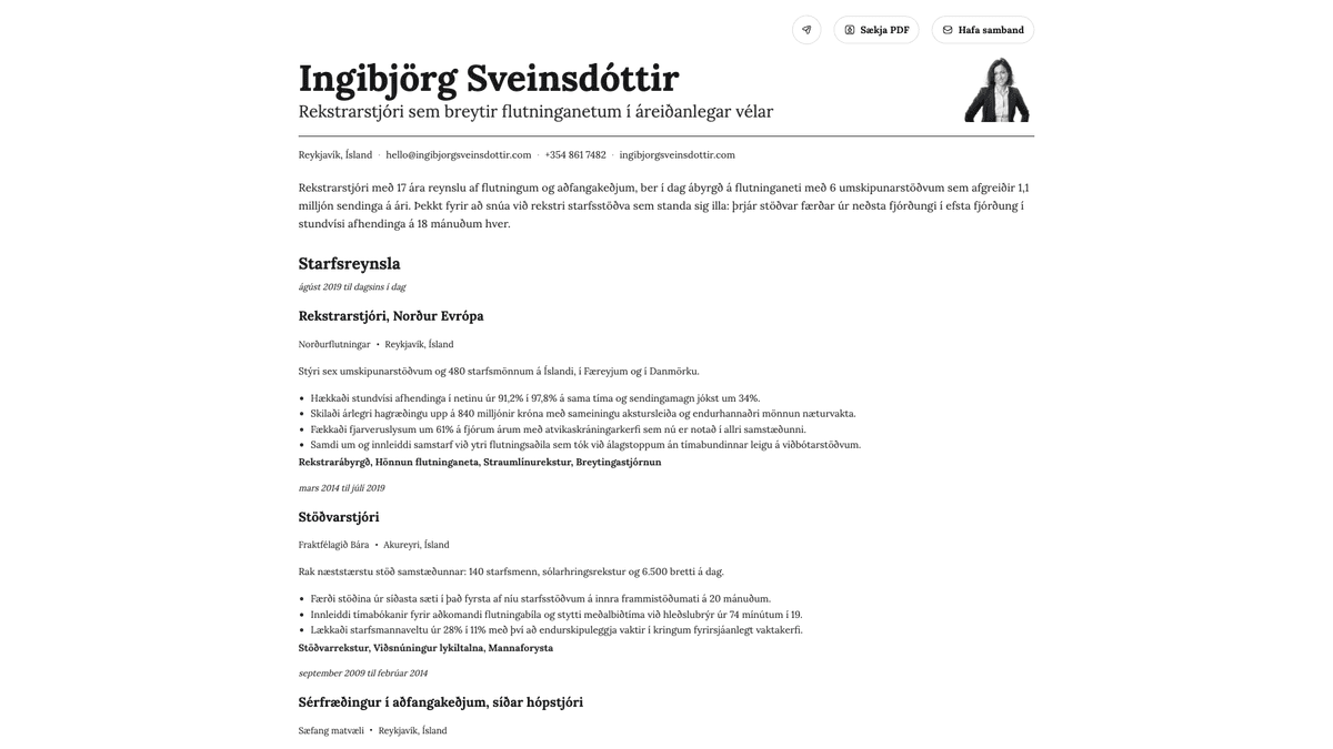 Nickel online resume example