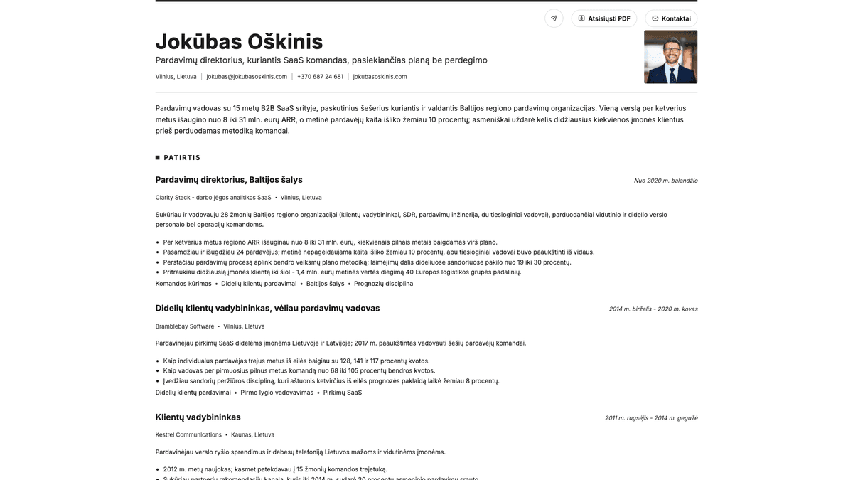 Graphite online resume example