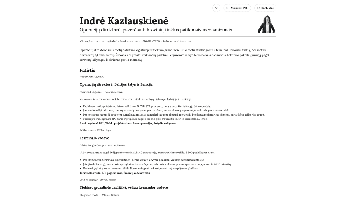 Nickel online resume example