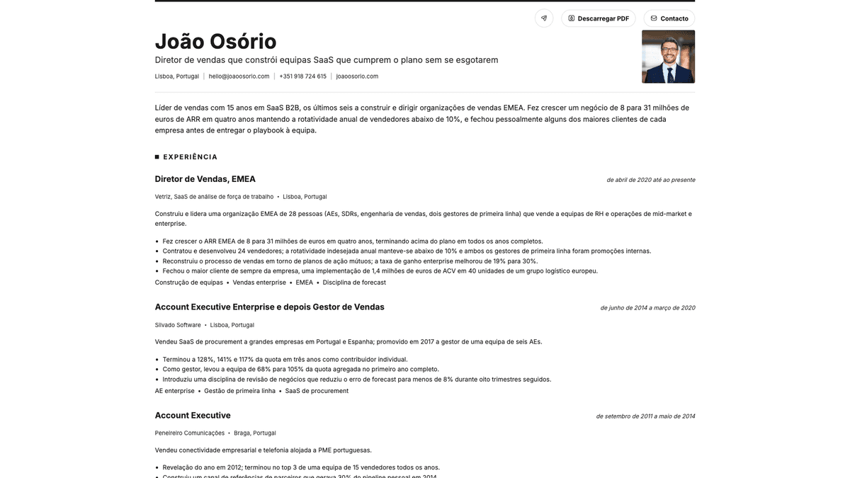 Graphite online resume example