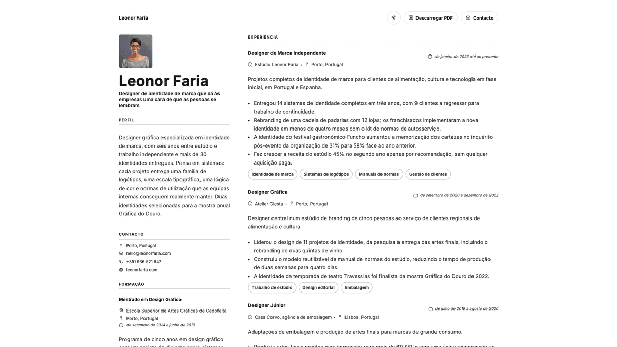 Sage online resume example
