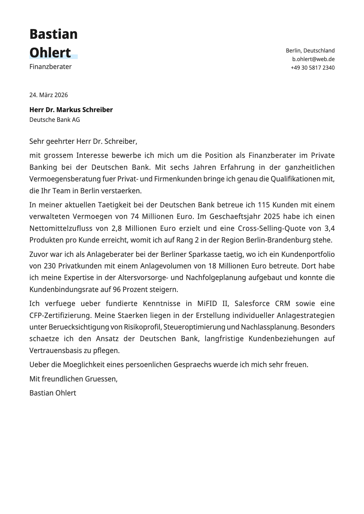 Copper template preview