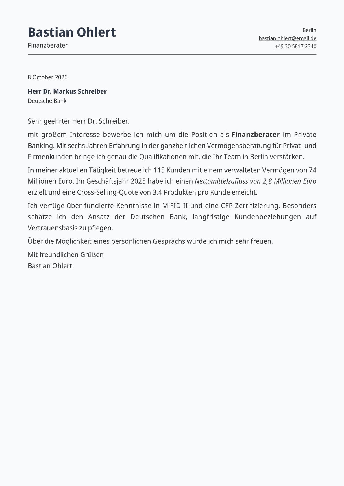 Cobalt cover letter template preview