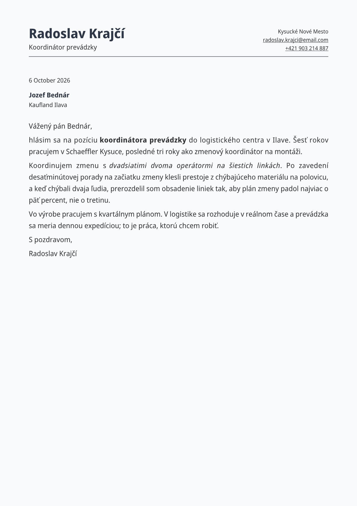 Cobalt cover letter template preview