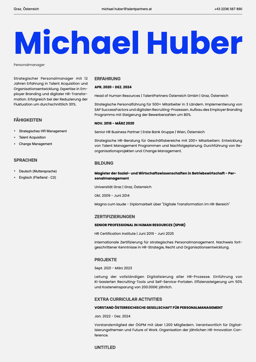 Fern template preview