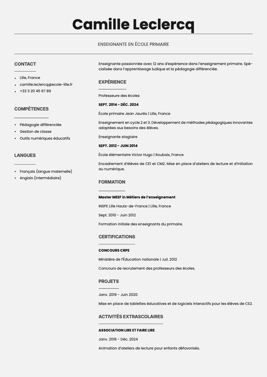 Quartz template preview