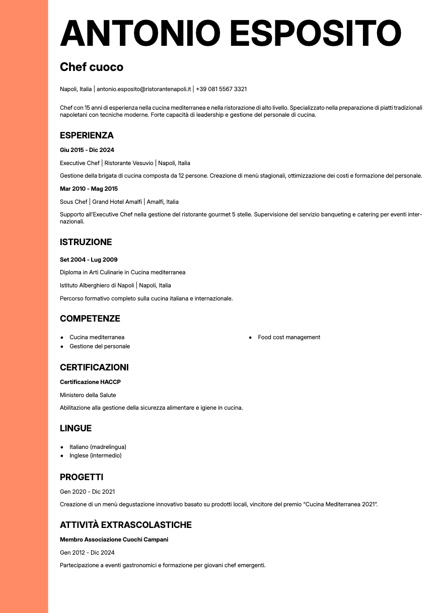 Bold Edge template preview