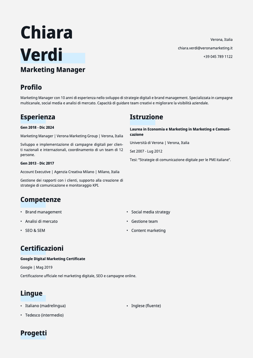 Copper template preview