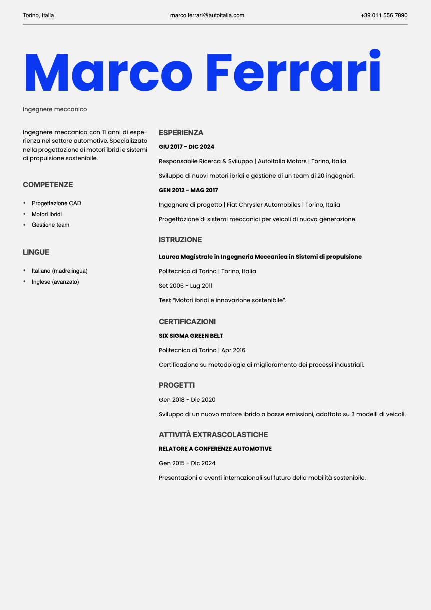 Fern template preview