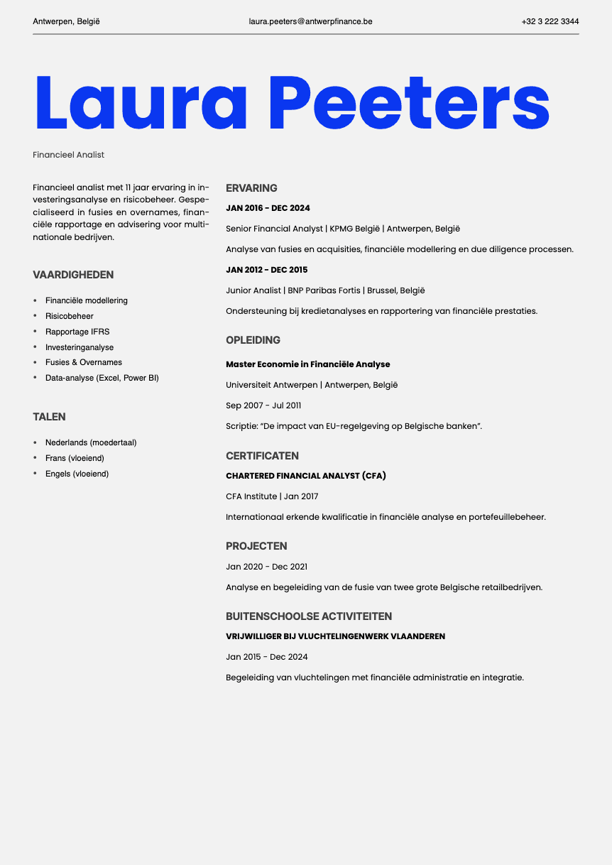 Fern template preview