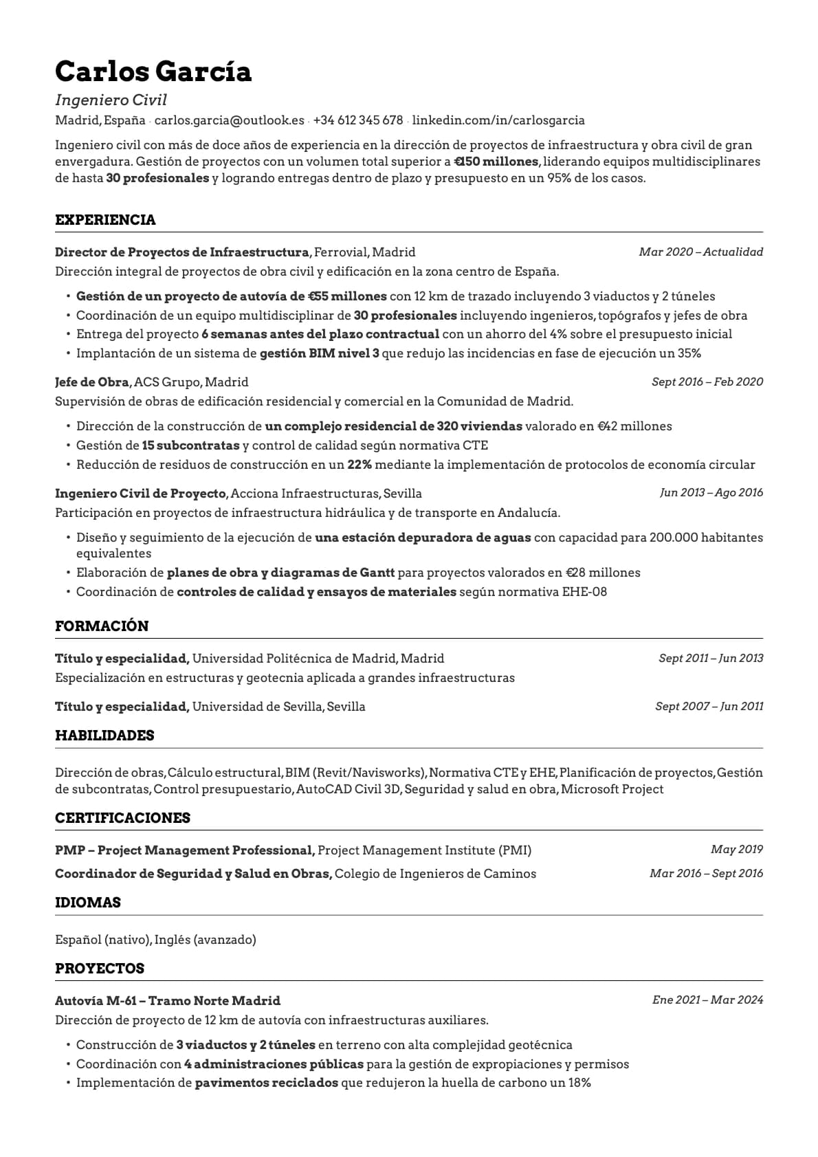 Emerald template preview