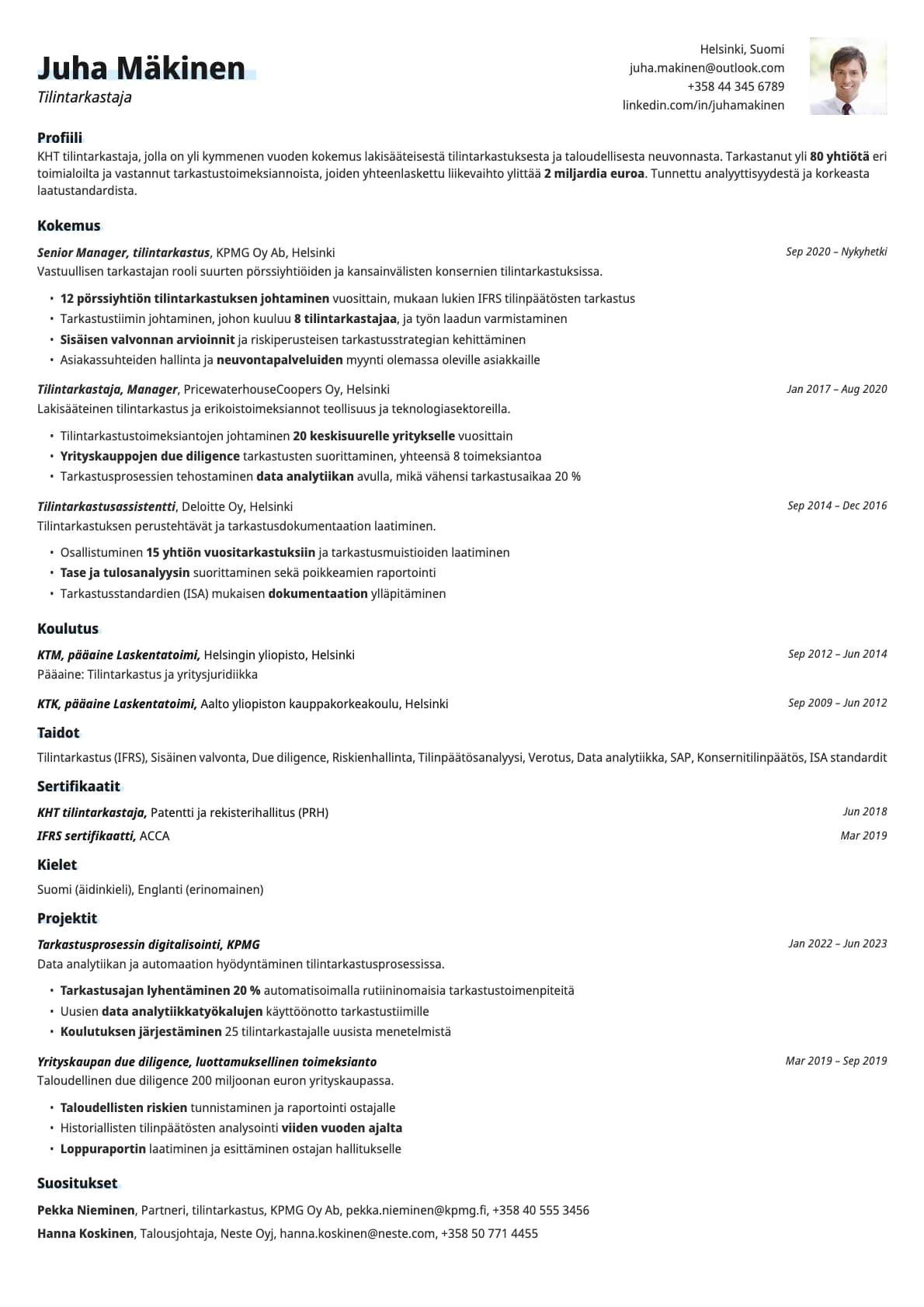 Copper template preview