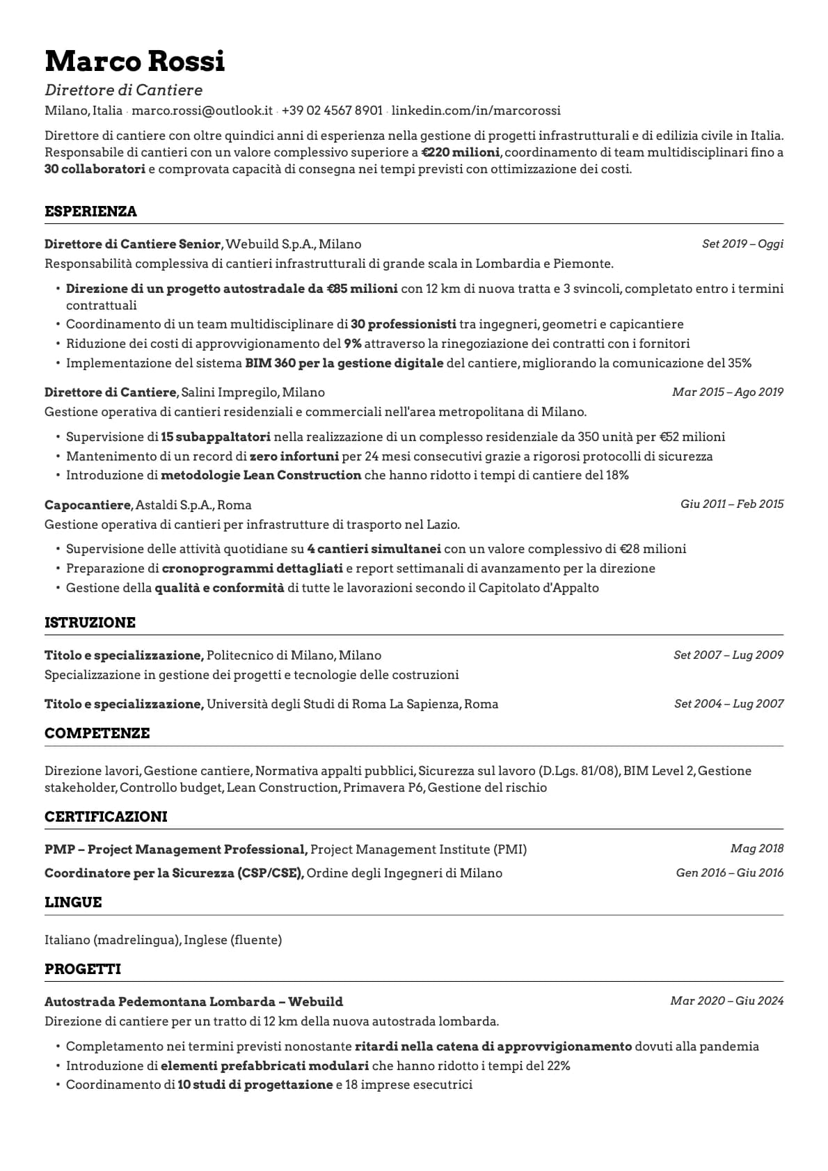 Emerald template preview