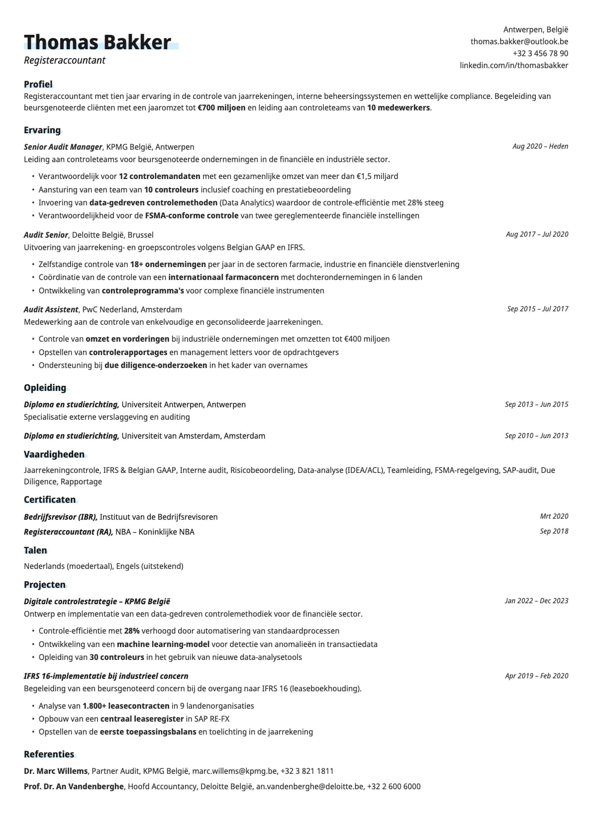 Copper template preview