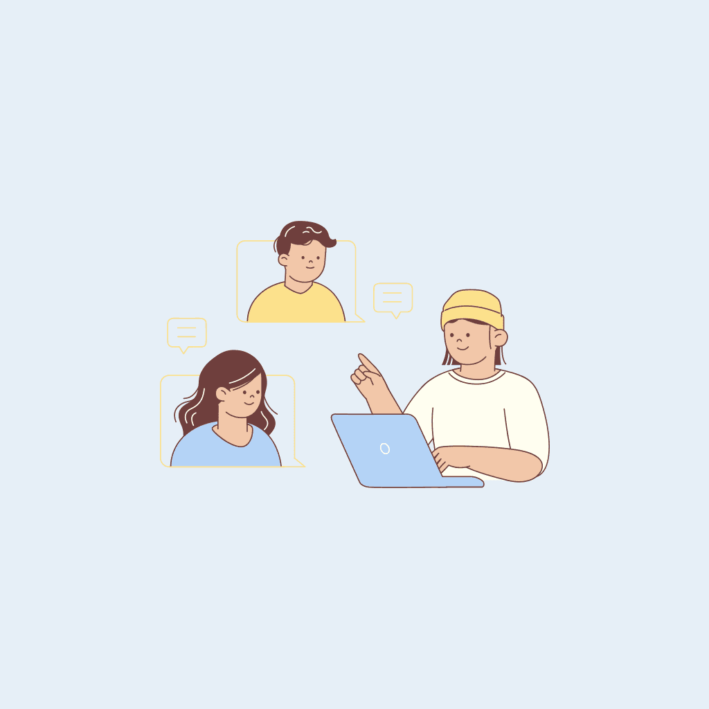 Illustration for Videohaastattelu työnhaussa: näin vastaat ja mitä tallenteelle tapahtuu