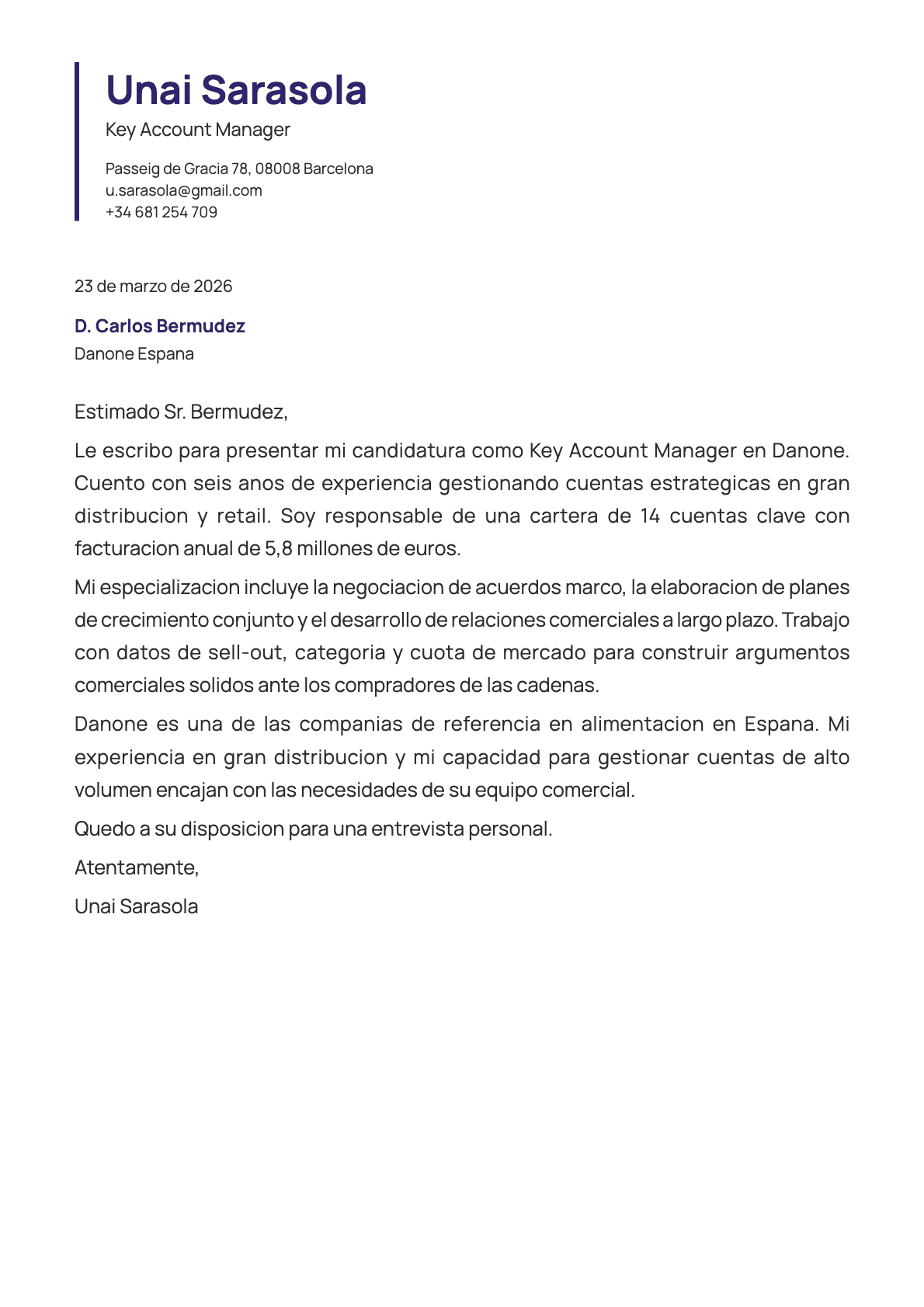 undefined cover letter example