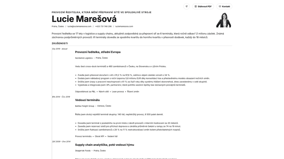 Zinc online resume example