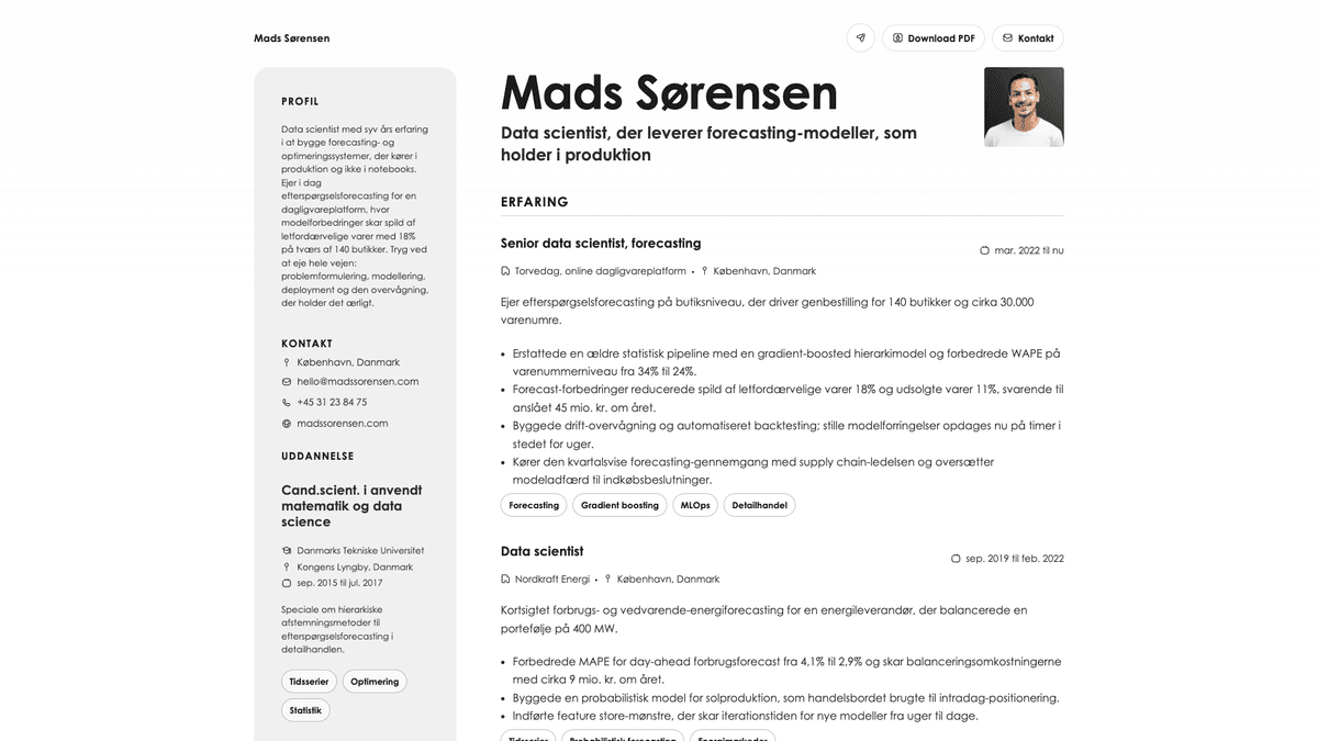 Aurum online resume example