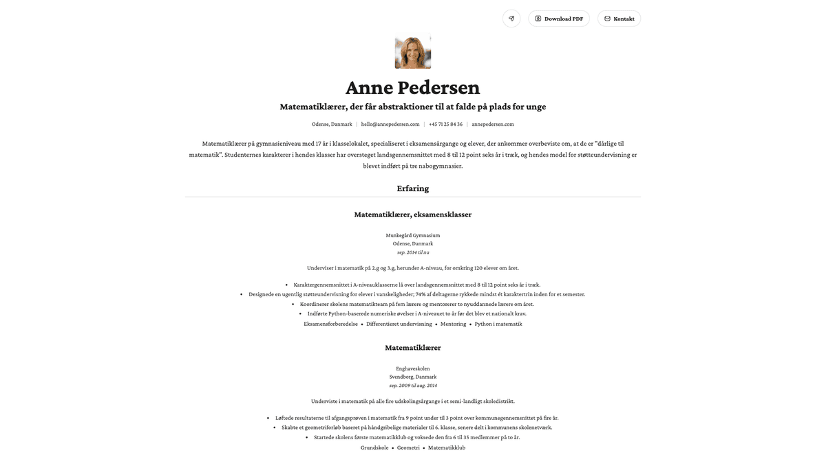 Topaz online resume example