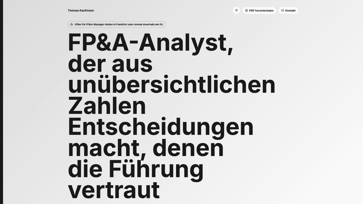 Bold Edge online resume example