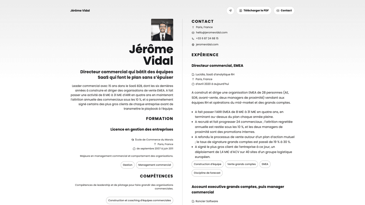 Amber online resume example