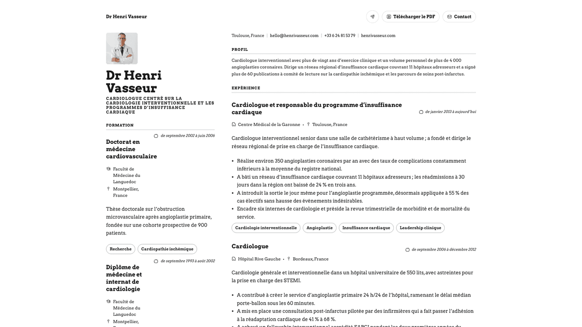 Limestone online resume example