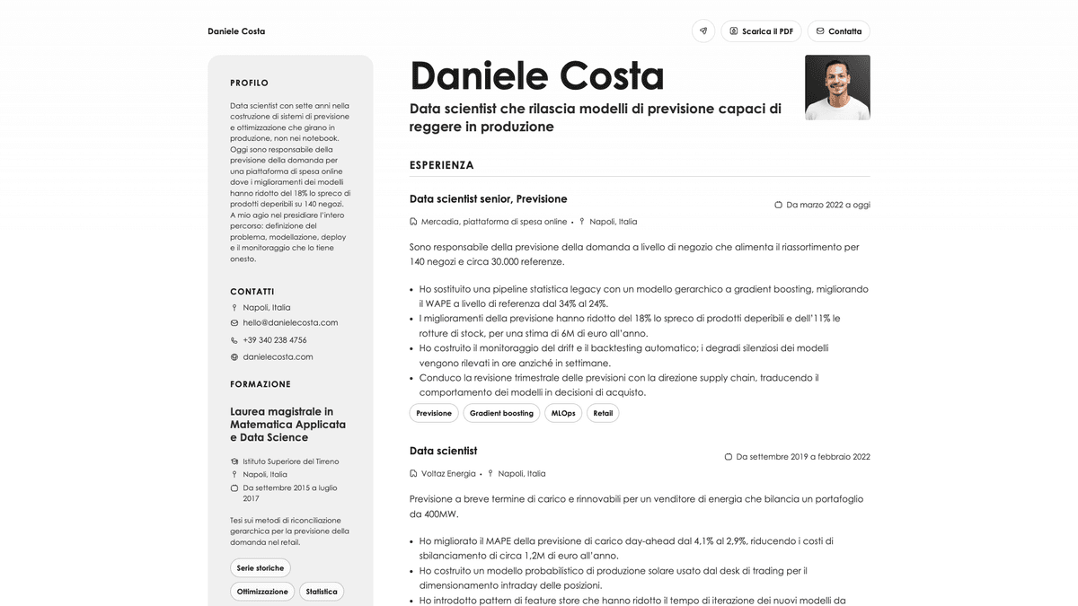 Aurum online resume example