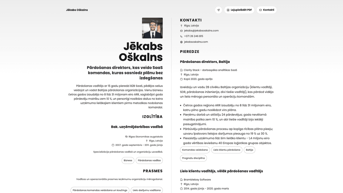 Amber online resume example