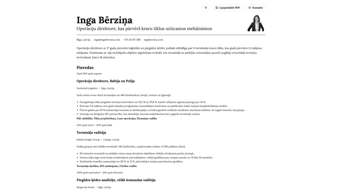 Nickel online resume example