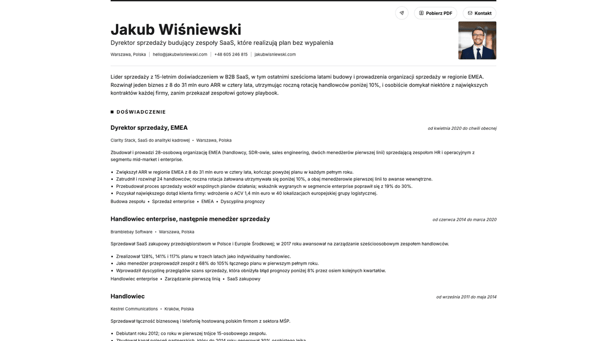 Graphite online resume example