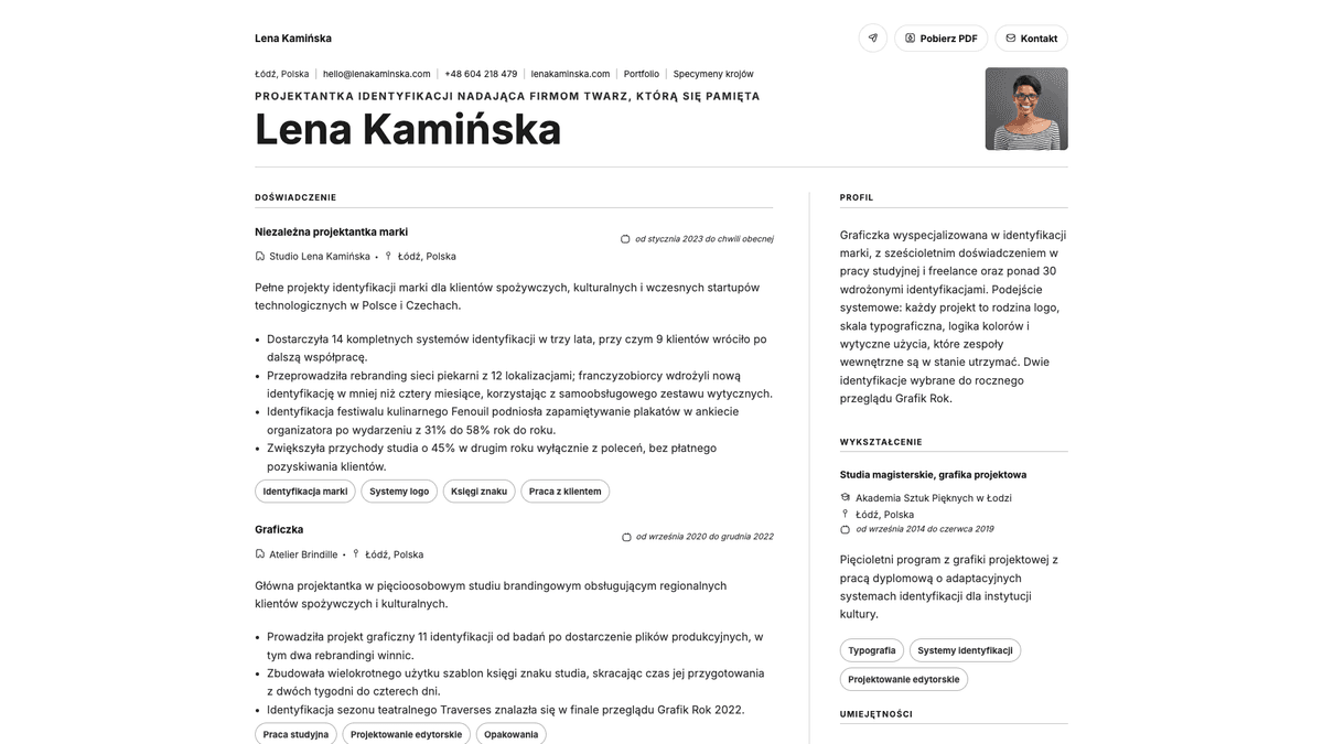 Sapphire online resume example