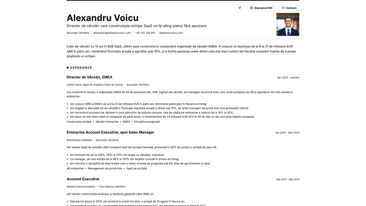 Graphite online resume example