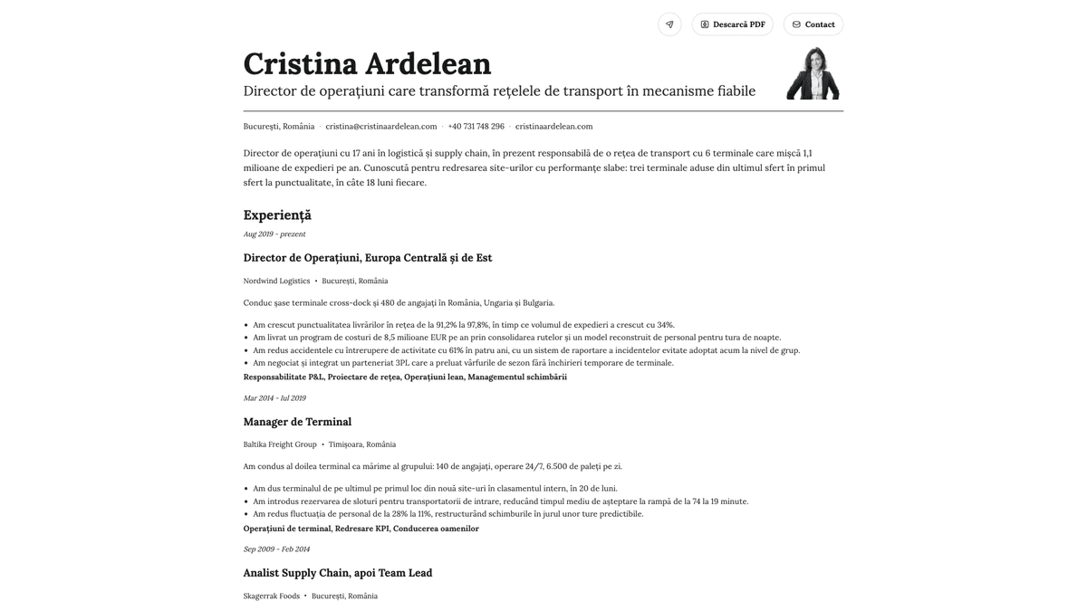Nickel online resume example