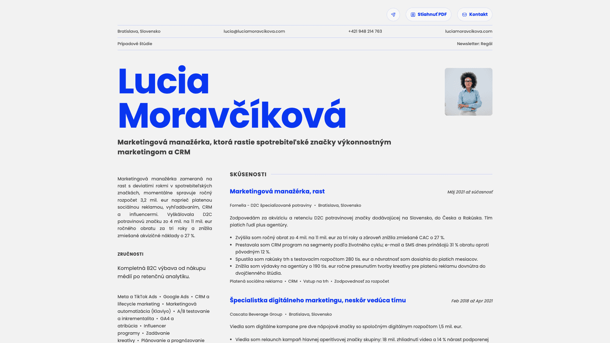 Fern online resume example