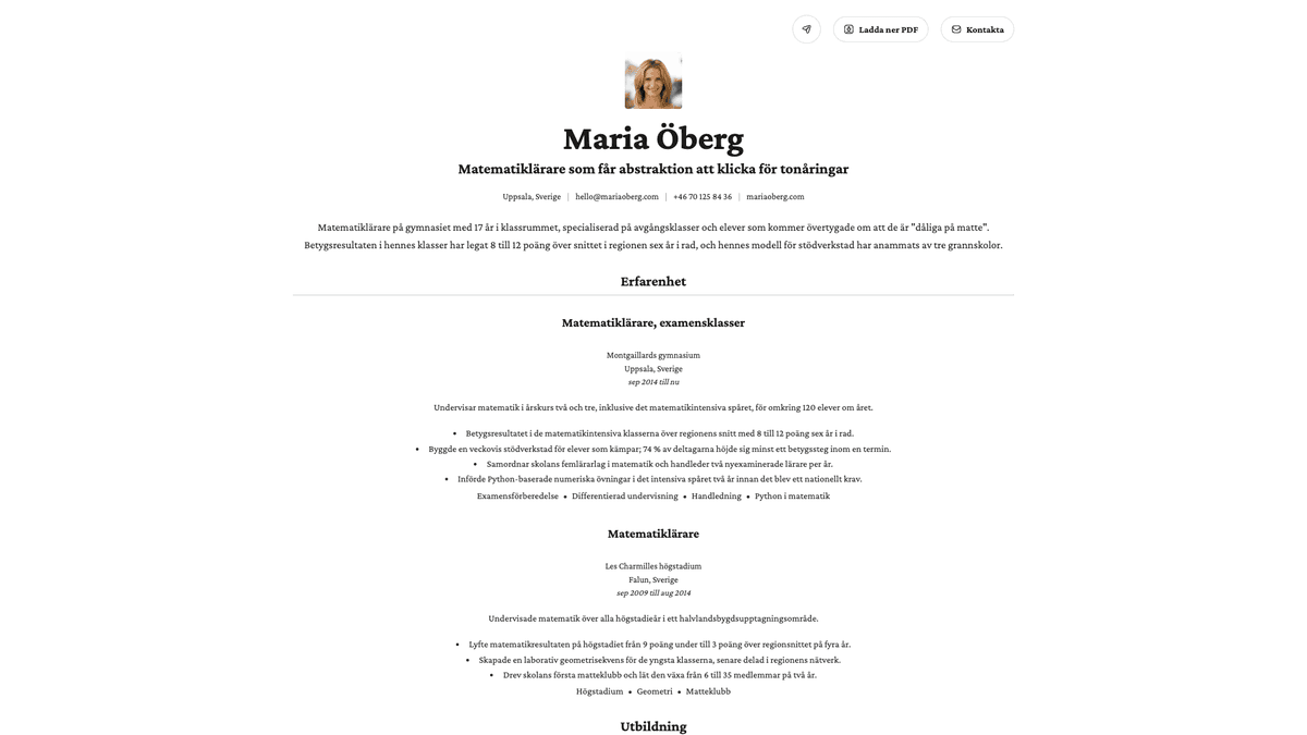 Topaz online resume example