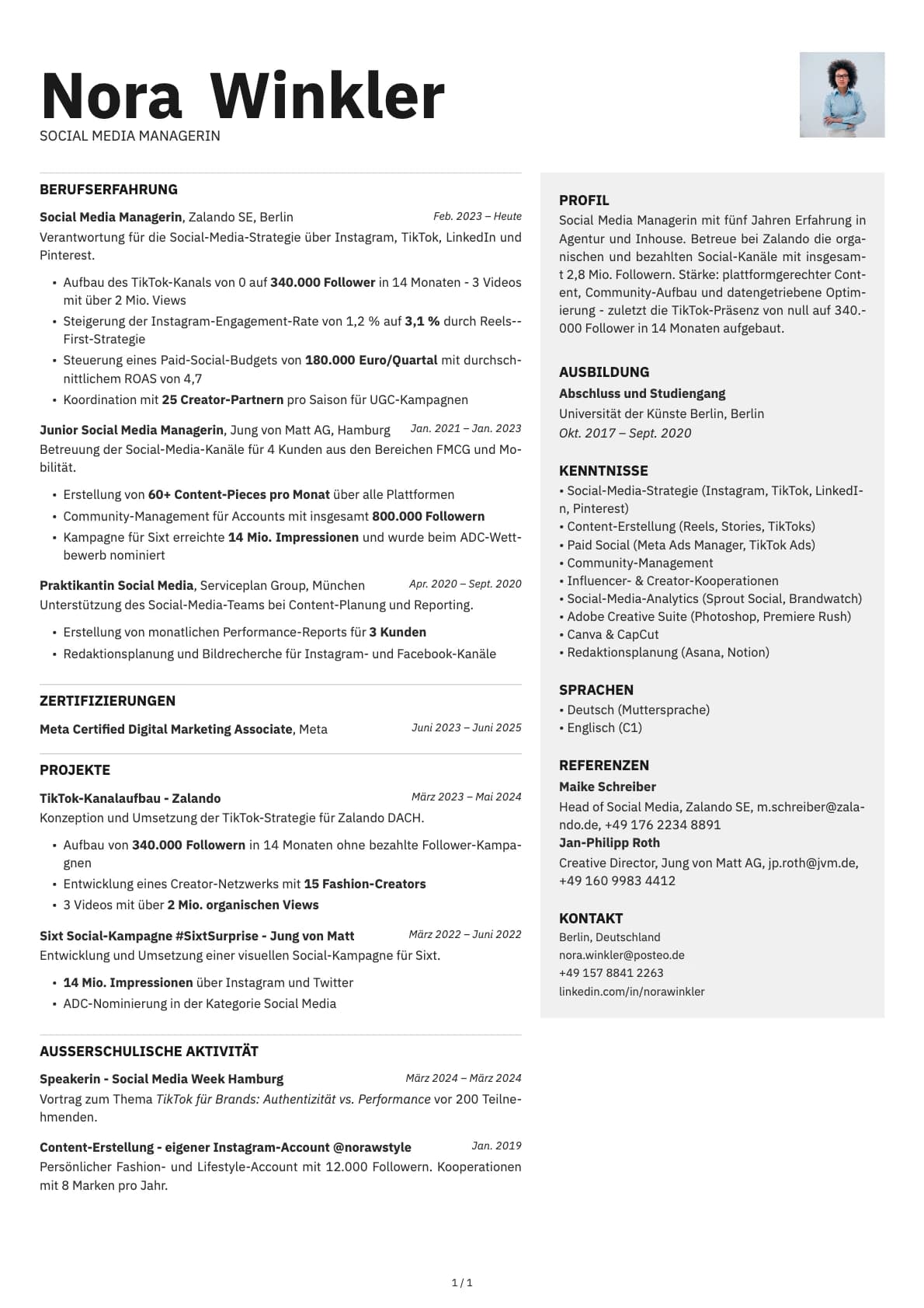 Social-Media-Manager resume example