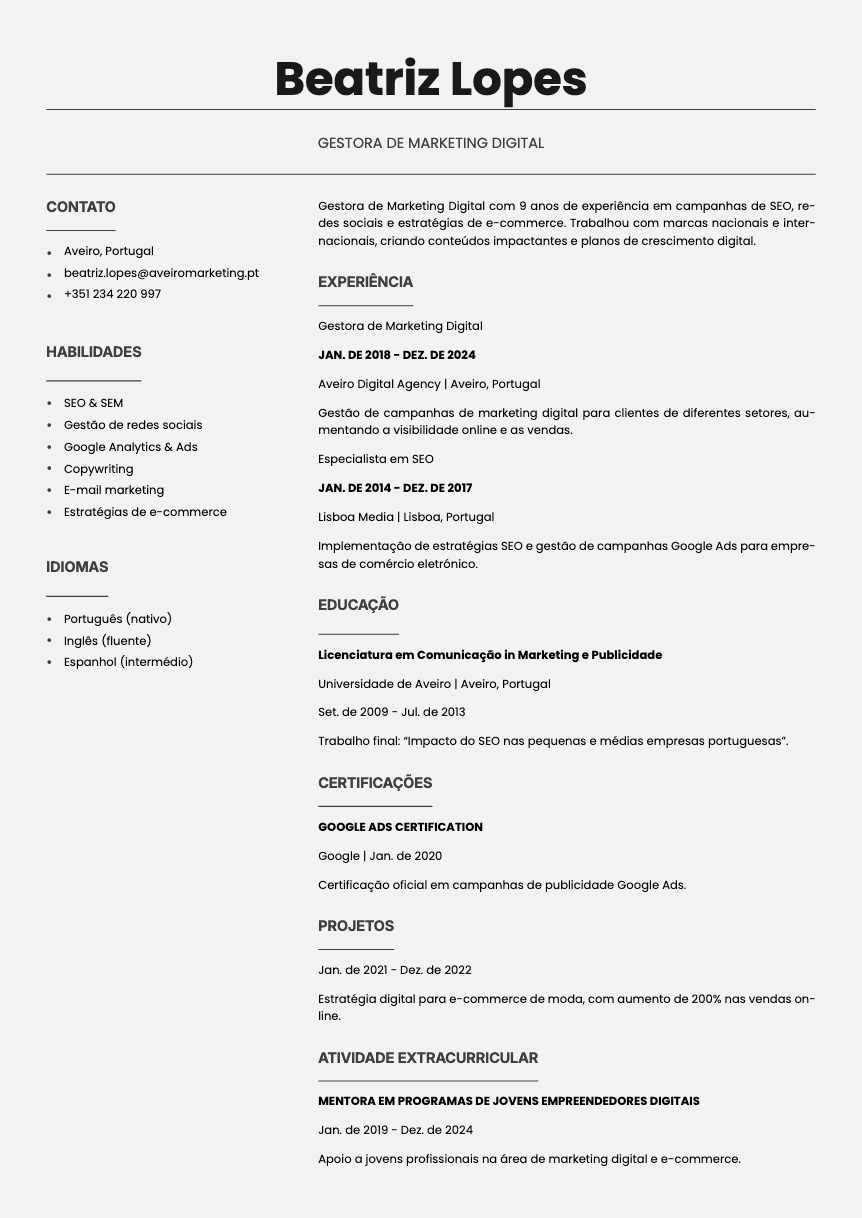 Quartz template preview